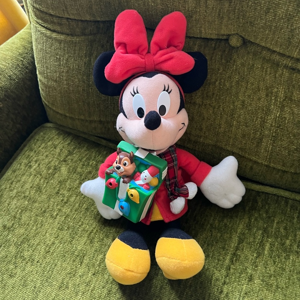 Vintage Minnie and friends Mouse Plush‎ Toy, lights up, no sound